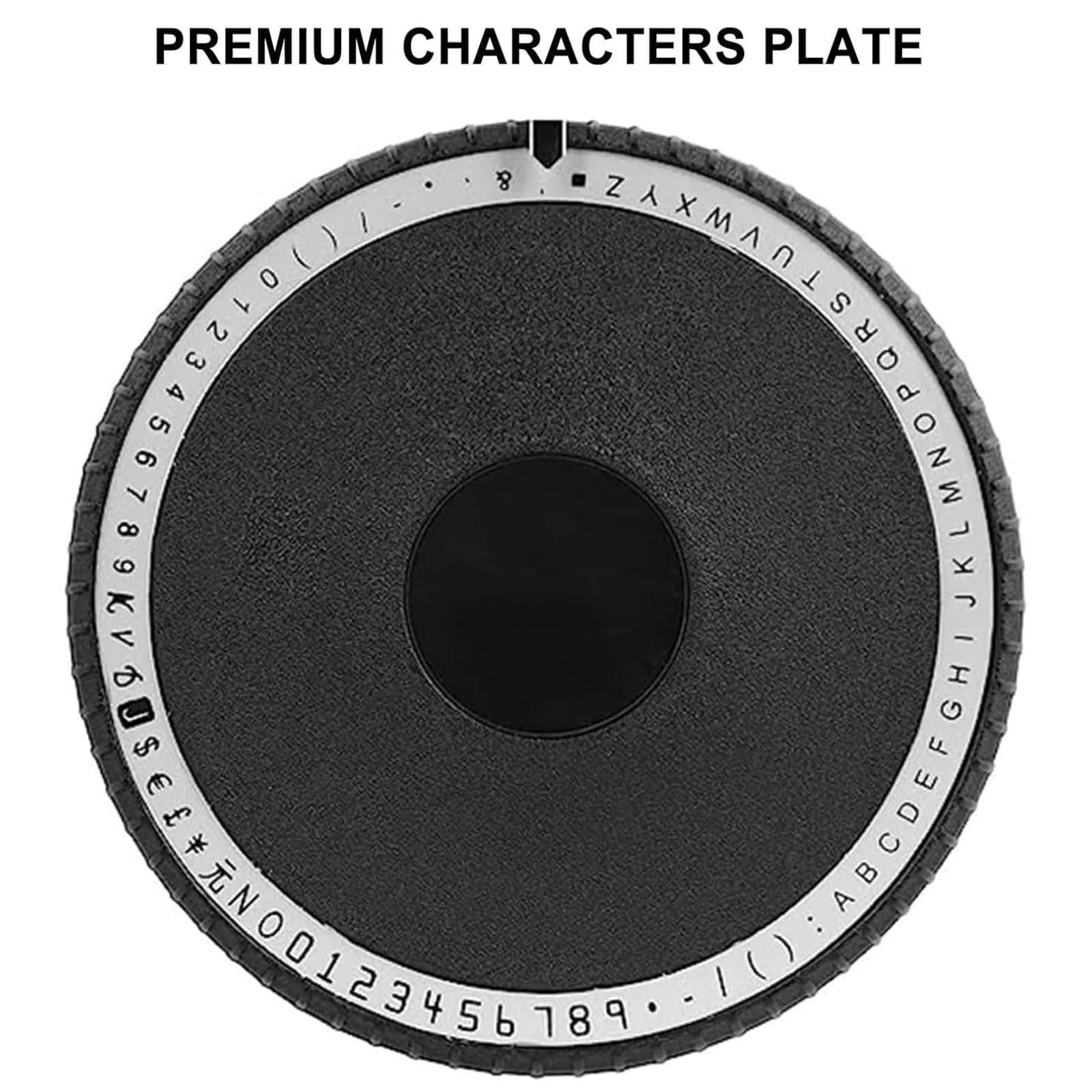 Imprimante De Cartes PVC, Machine à Embosser Manuelle, Embosseuse 72 Caractères, Roue De Caractères ISO, pour Cartes De Crédit Et Cartes-Cadeaux