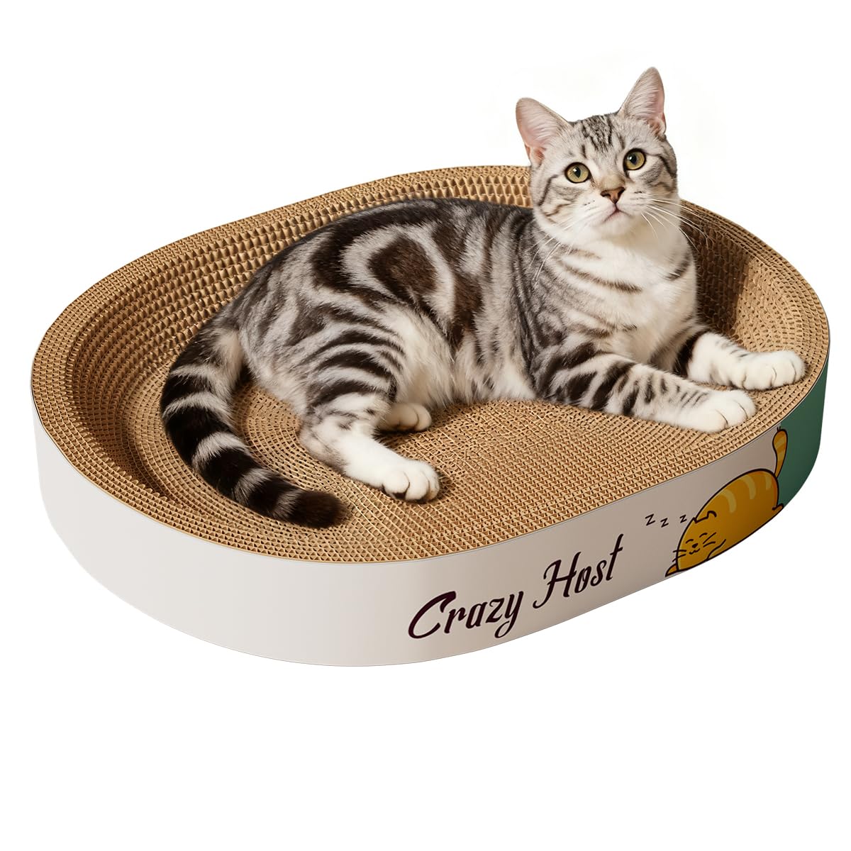 Tabla rascadora para mascotas para gatos para dormir en interiores (50.35.9)