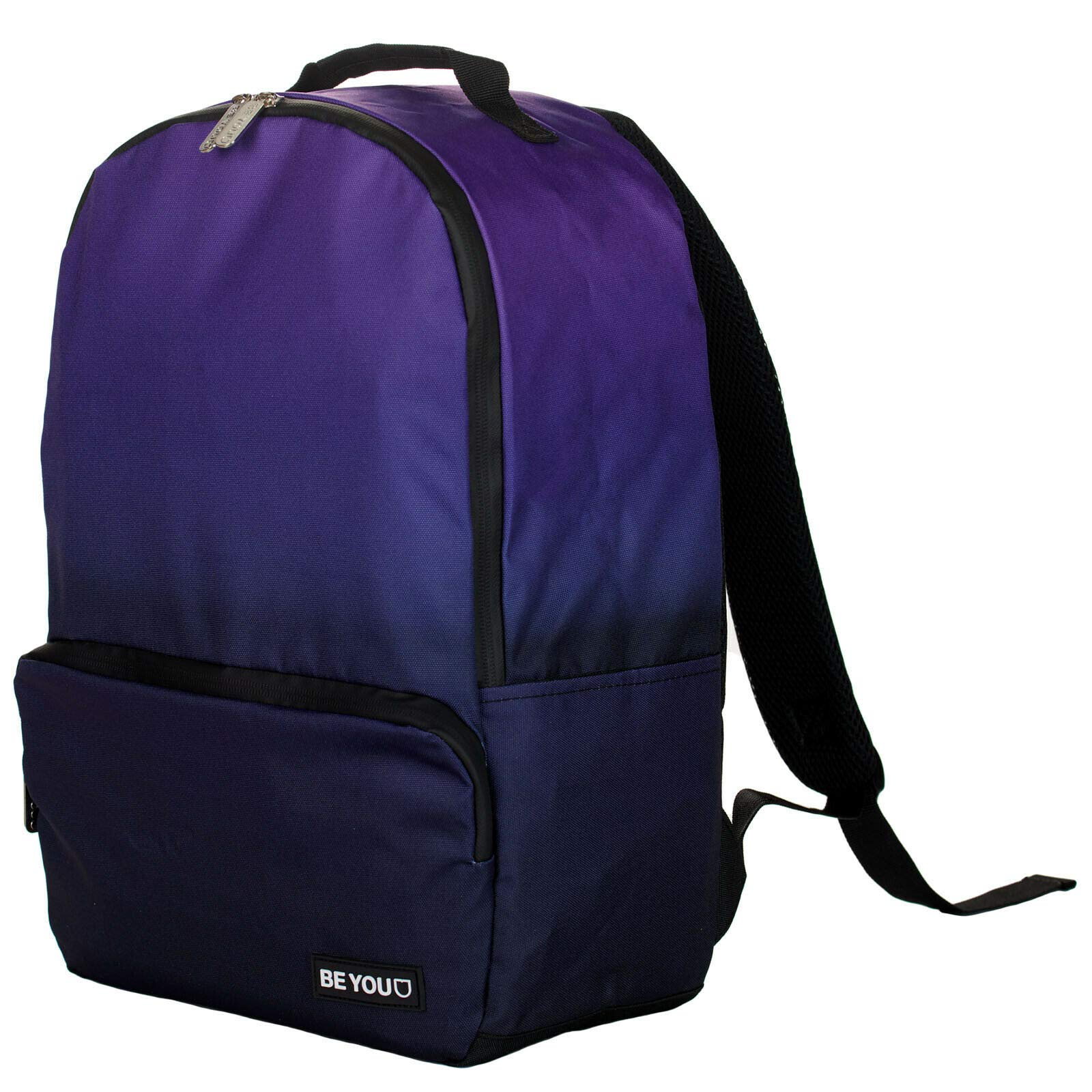 G.P. Zaino Scuola Americano BE You novit� 2020/2021 Rotondo Nero Viola  43x29x15 cm pORTACOMPUTER : Amazon.it: Moda