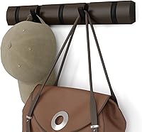 Vista 15 de Umbra Perchero de Pared Abatible Flip con 8 Ganchos – Almacenamiento Moderno que Ahorra Espacio para Sombreros, Chaquetas, Bolsas, Entrada
