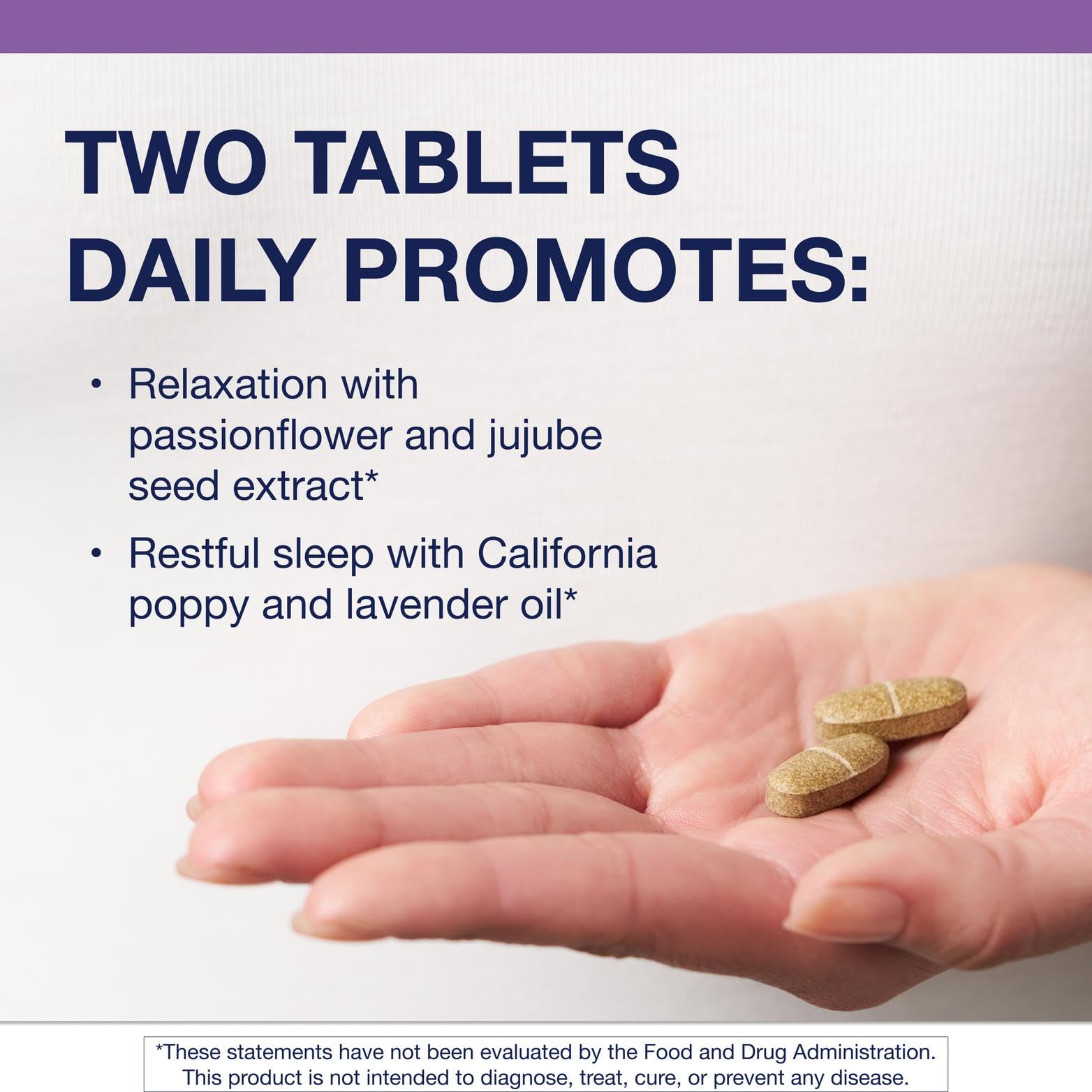 Metagenics Tran-Q Melatonin Free Herbal Sleep & Stress Support, 60 Tablets — Amazon image 2