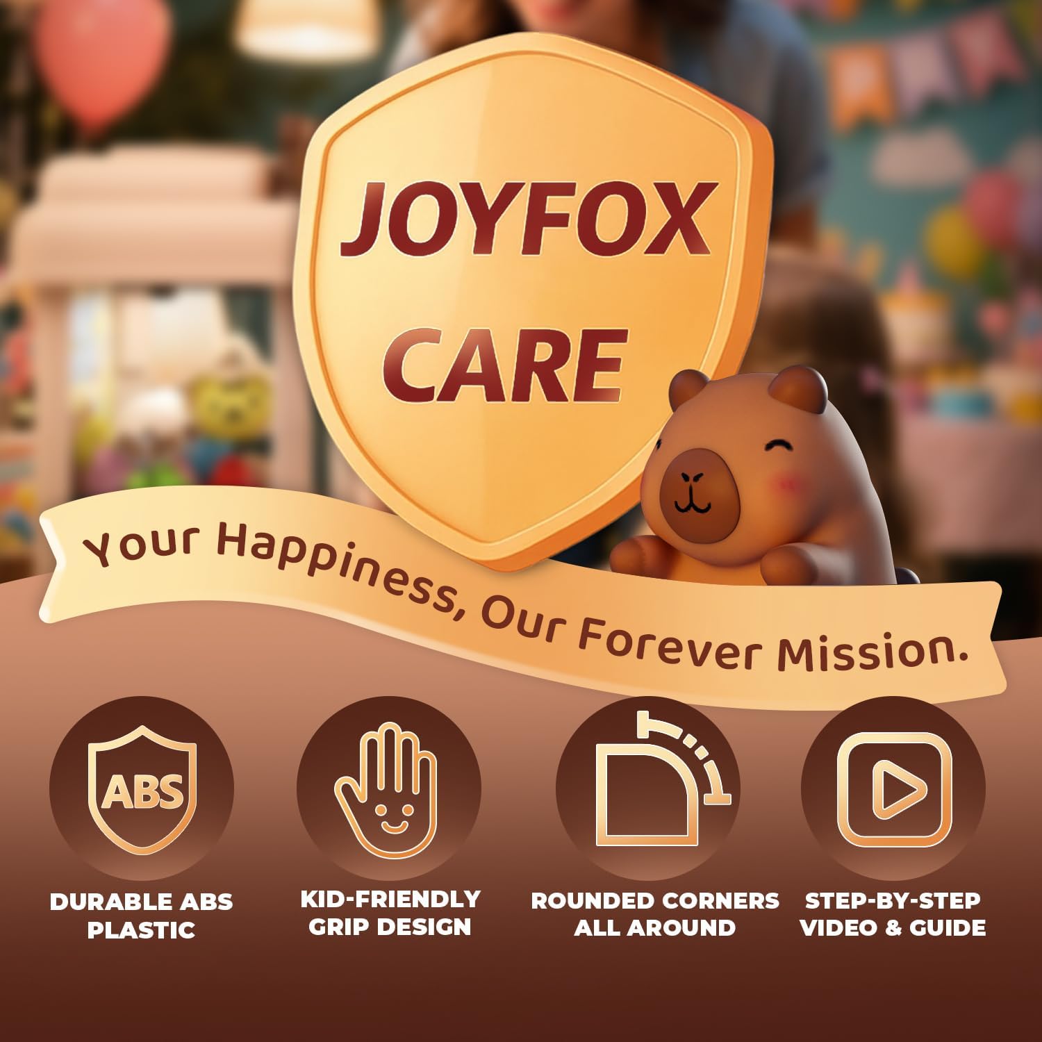 Claw Machine for Kids, Capybara Mini Machine for Age 3+, Toy Claw Machines with Plush and Squishy Prizes for Girls, Candy Grabber Dispenser Toy for Boys, Birthday Gifts for Kids Age 3 4 5 6 7 8 - Image 8