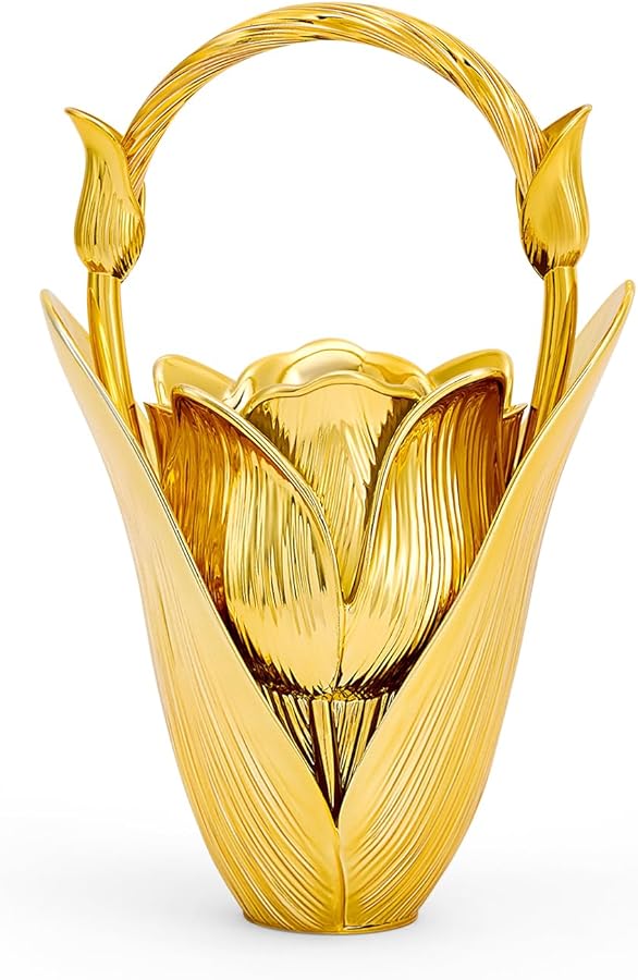 内袋未開封　ブーシェ　マダム・ド・ポンパドゥール　2000ピース　ジグソーパズル JW PEI Women's Ella Tulip Vase Top Handle Bag - Gold: Handbags