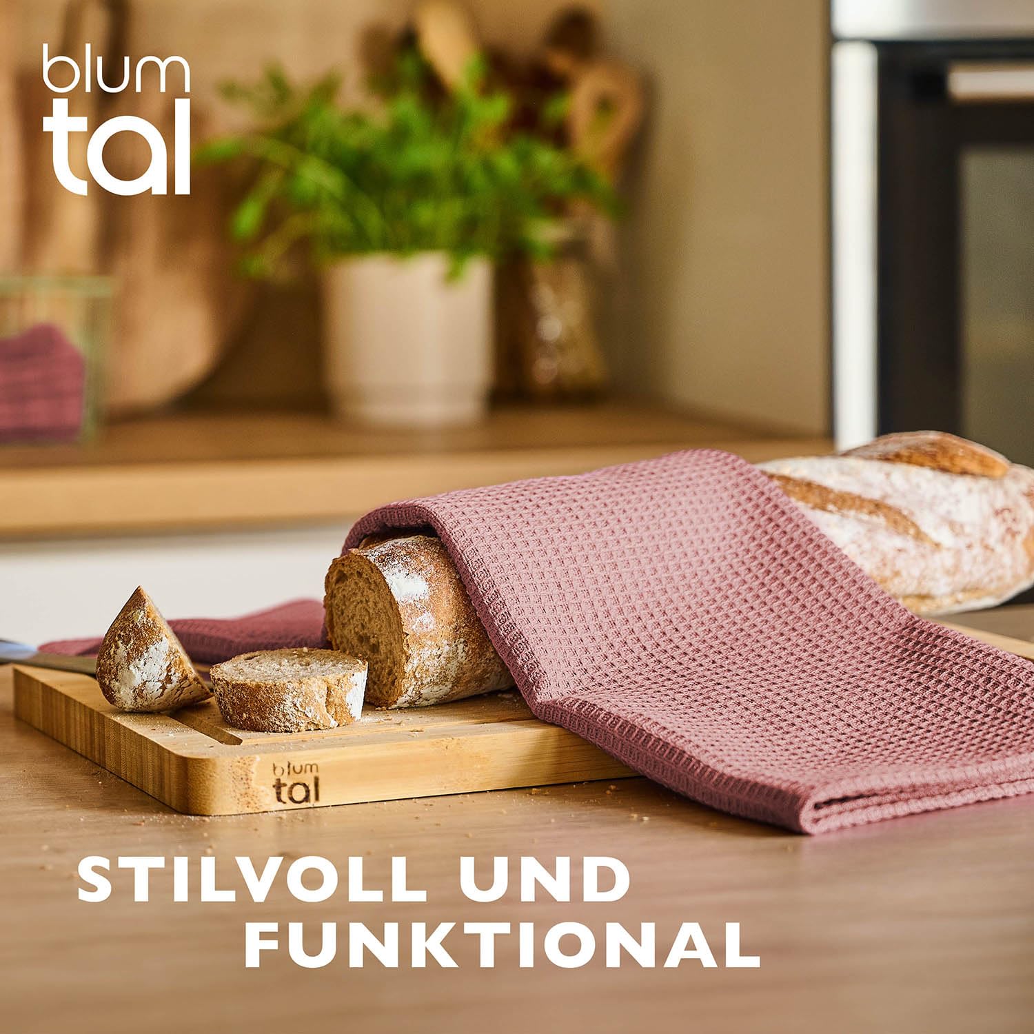 Blumtal® Ścierki kuchenne 30x30 cm zestaw 10 szt. - 100% bawełna - Pranie w 60°C - Ścierki wielokrotnego użytku, kuchenne - Zielone ścierki