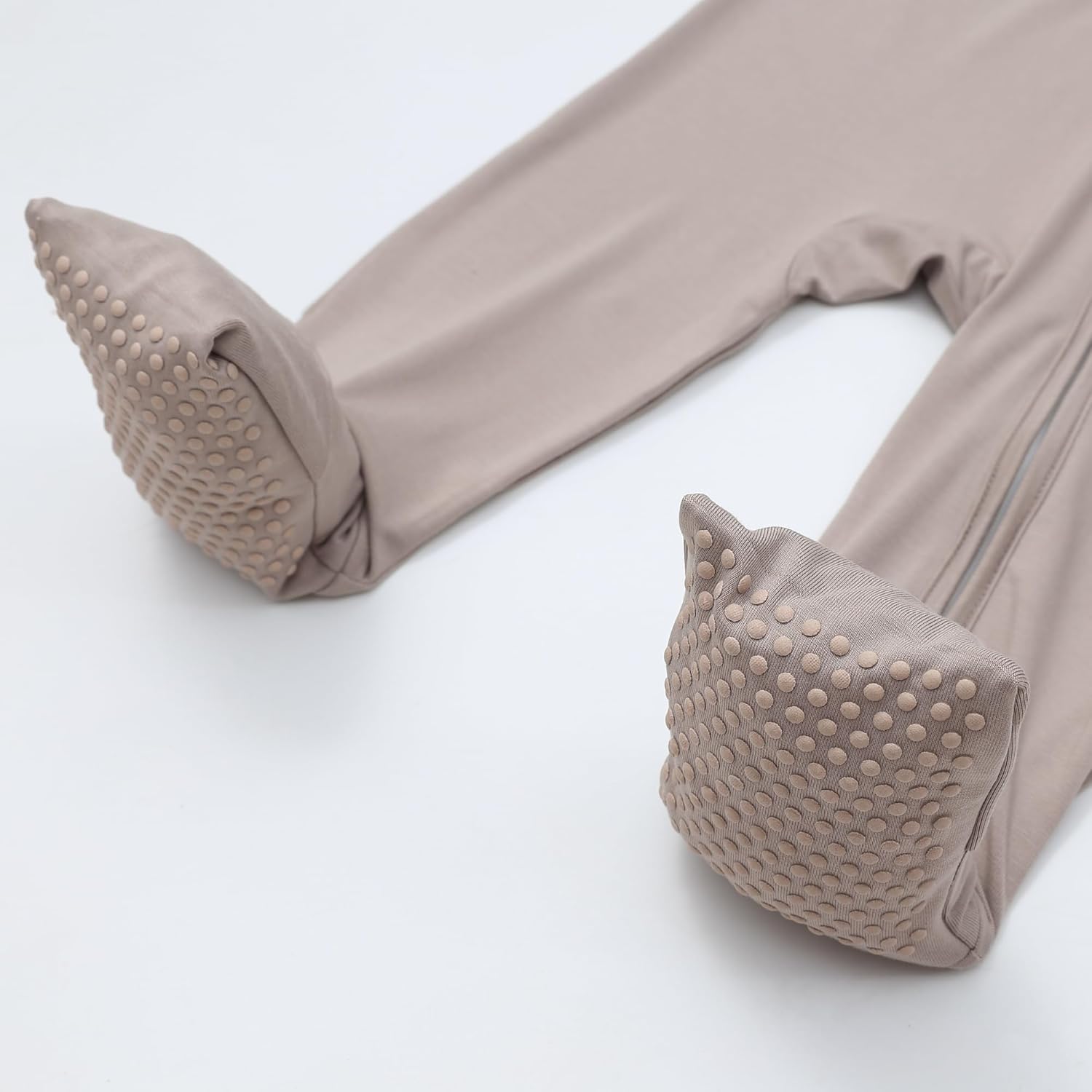 JunNeng Viscose from Bamboo Sleeper with Mittens, 2 Way Zipper Baby Boy Pajamas, Non Slip Sleep'N Play Romper - Image 9