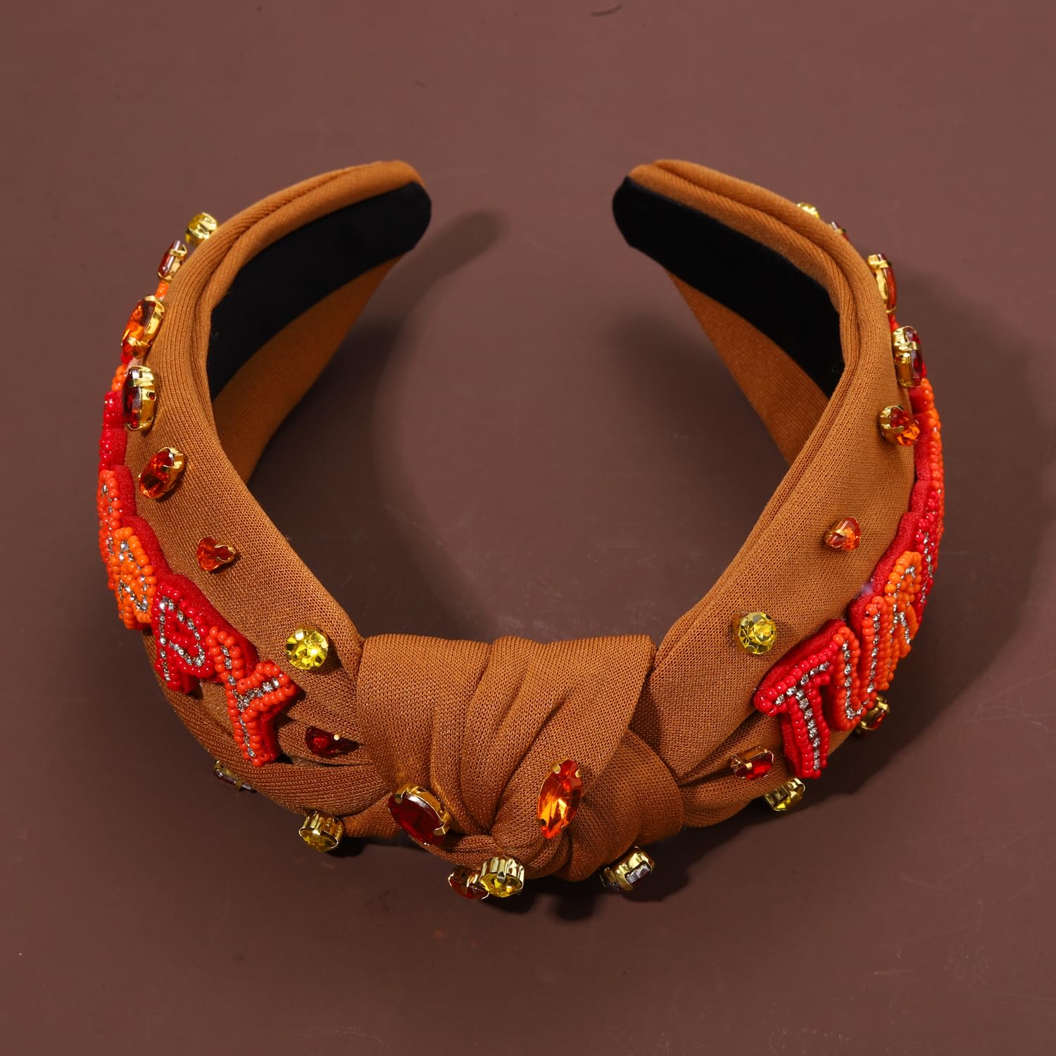 Amazon.com : Thanksgiving Headband for Women Beaded Turkey  display picture 1