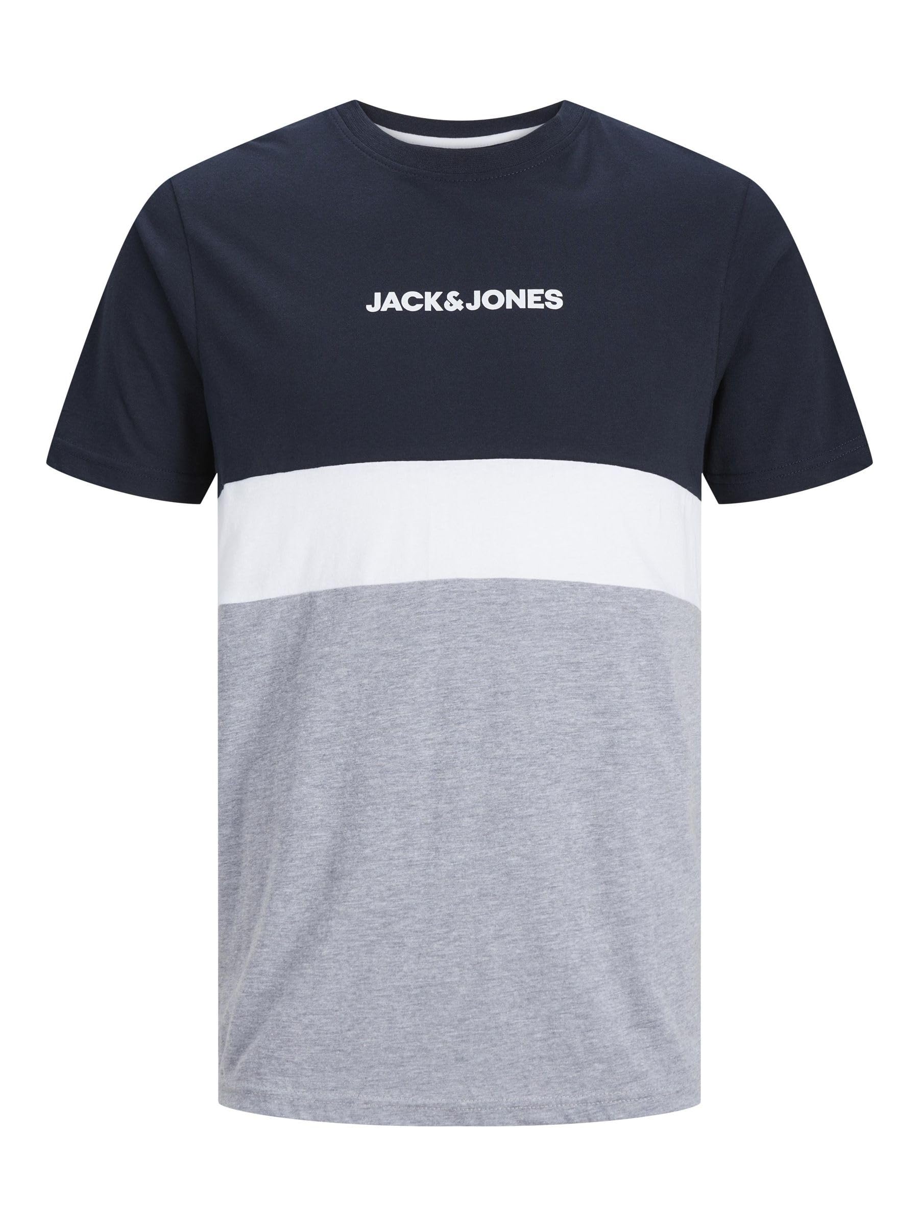 Jack & Jones T-Shirt Colour Block Crew Neck T-Shirt