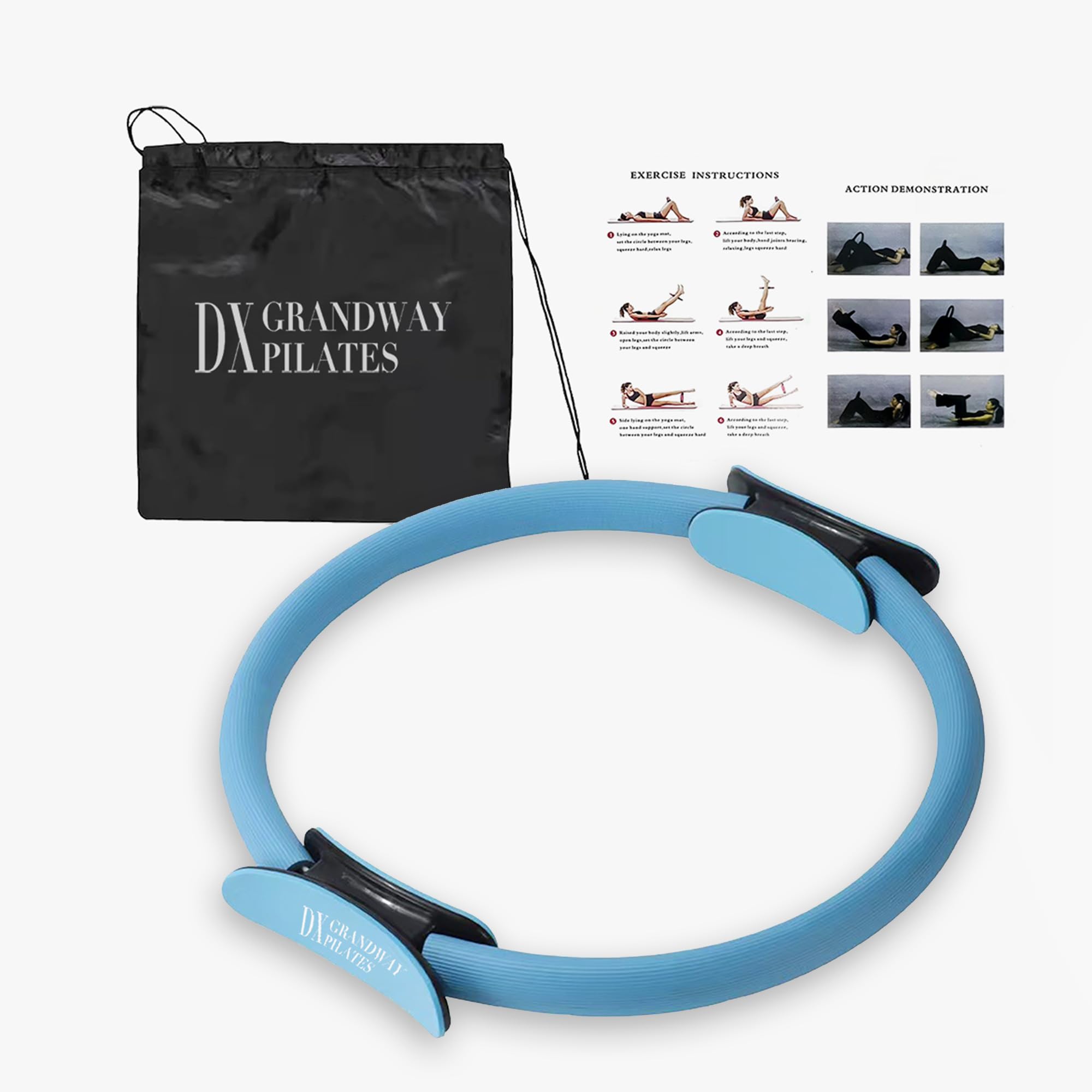 Balanced Body Ultra-Fit Circle Pilates Ring, Body Ring, Great Exercisers for Legs, Fitness Circle, Thigh Exercise, Pilates Circle, Pilate Ring Fitness Equipment for Home or Studio