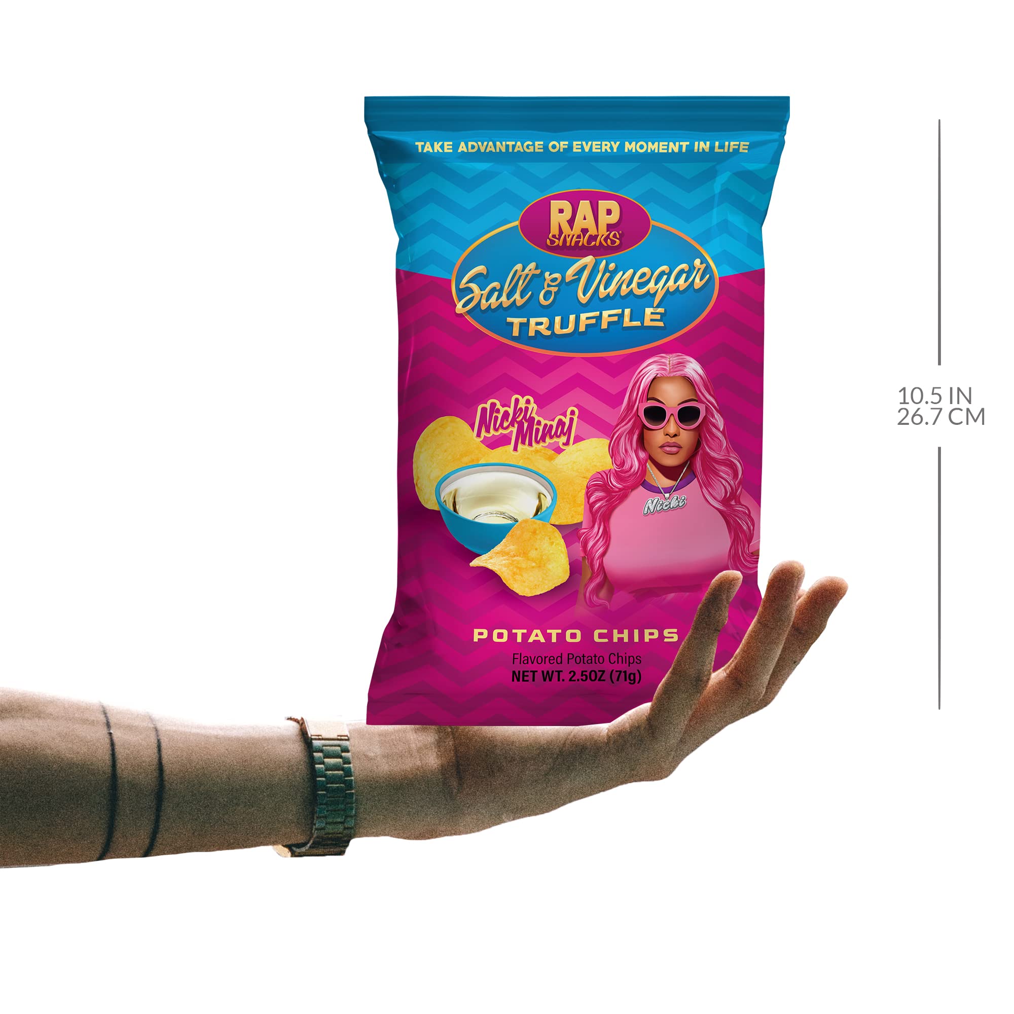 Amazon.com: Rap Snacks Nicki Minaj Salt and Vinegar Truffle - Pack