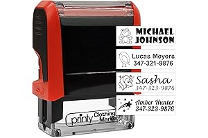 Personalized Clothing Stamp for Easy and Quick Fabric Marking