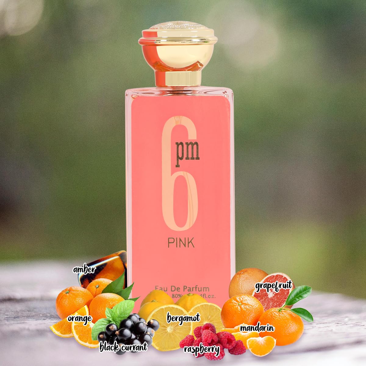Amazon.com : 6 PM Pink Spray Perfume Eau de Parfum for Women