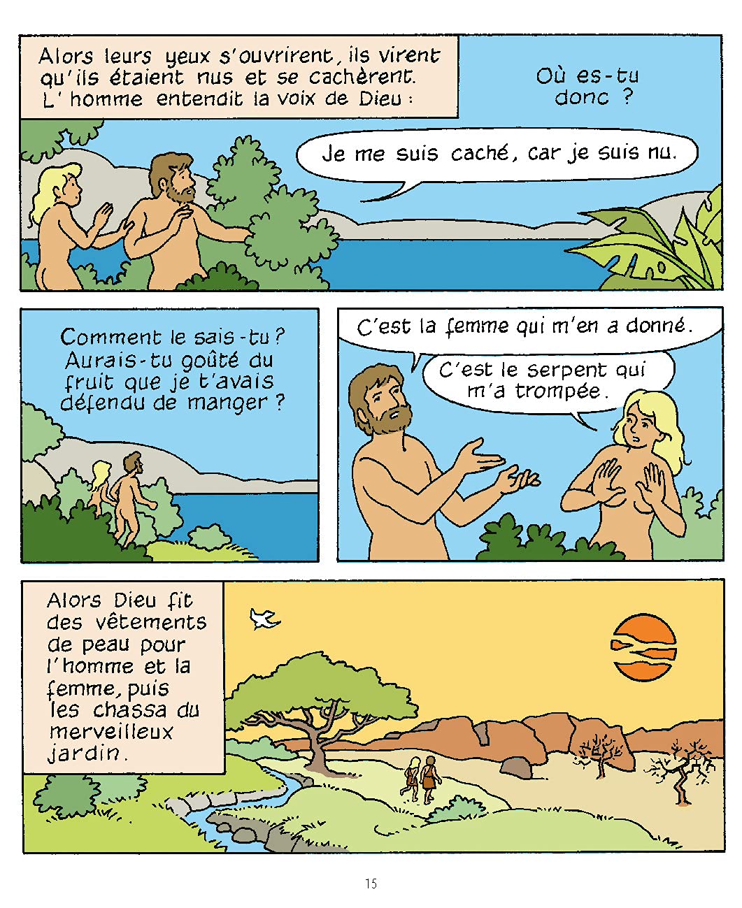 La bible pour les enfants en BD (L'Evangile en BD)