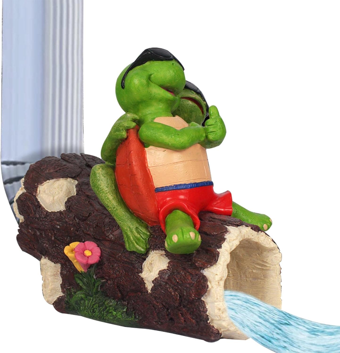 Stronrive Gutter Guardian Downspout Statue Gutter Spout Splash Garden