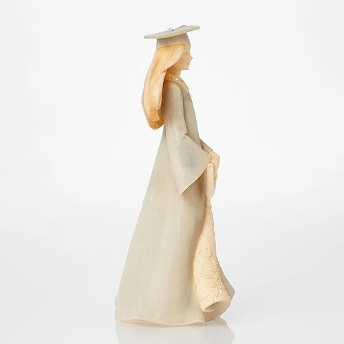 Miniatura 6 de Foundations - Figura de resina de piedra para niña de graduación, 7.68 pulgadas