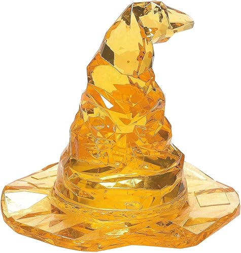 Enesco Facets The Wizarding World of Harry Potter - Figura de sombrero clasificador, 3.13 pulgadas, naranja
