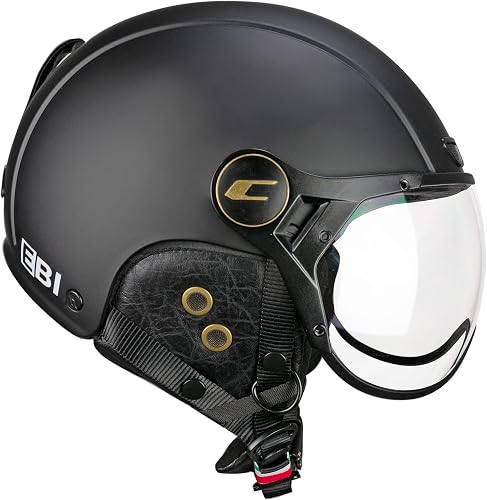 CGM Casque de vélo, Ski, e-Bike, 801V EBI Vintage, Noir M…