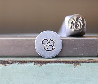 6mm Squirrel Metal Jewelry Punch Stamp - Supply Guy - CH-596