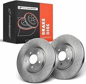 Front Rotors A-Premium 11.02 Inch 280mm Front Vented Disc Brake Rotors Ceramic Pads Kit Compatible Select Hyundai Kia Models Elantra Elantra Coupe Gt For Veloster Freins Avant Et Disques - View #12
