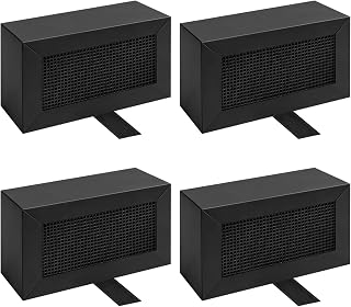 4Pcs Activated Carbon Air Filters Cartridge Compatible with Bambu Lab X1, X1C, X1E, P1P and P1S, Honeycomb 3D Printer Filter