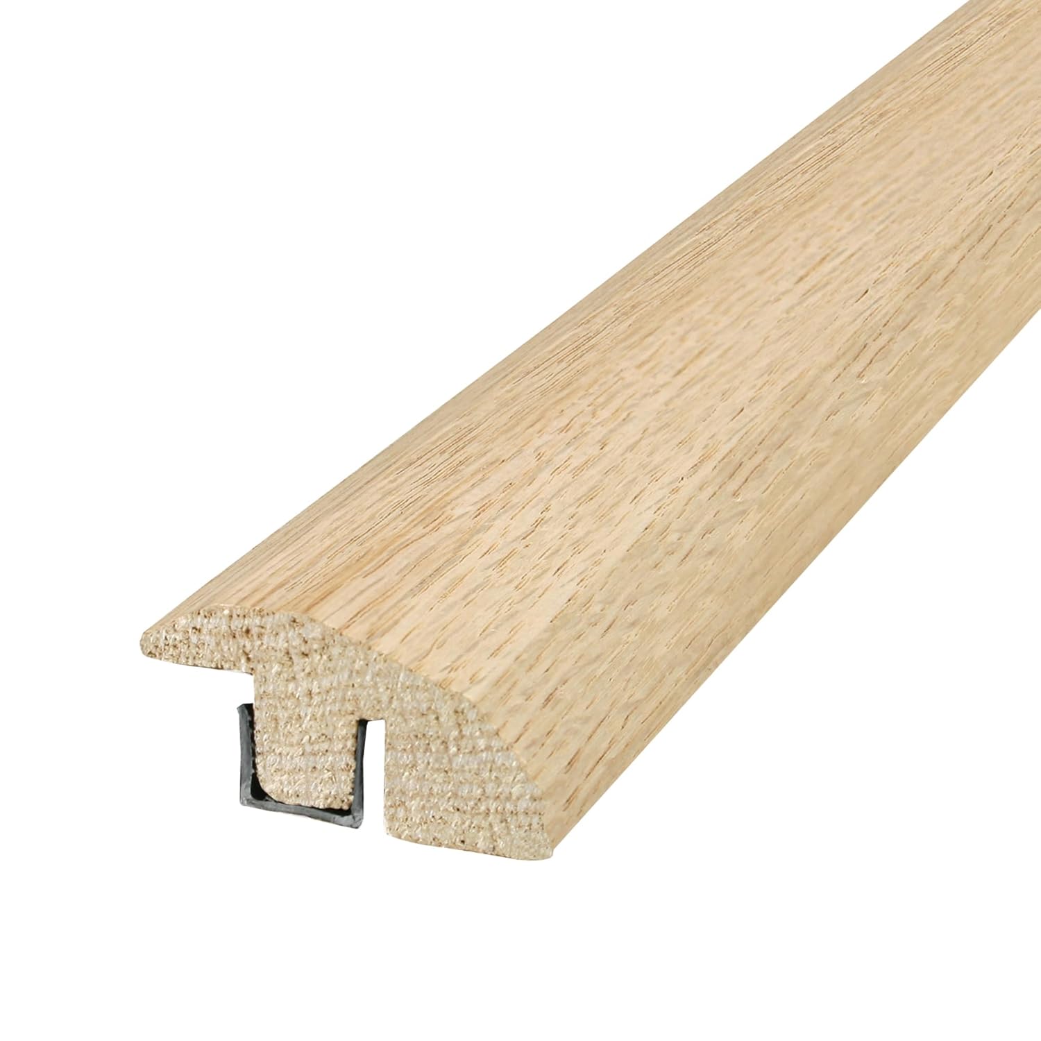 M-D Building Products 48909 36 in. Unfinished Hardwood Trans Tile/Vinyl w/Anchors & Screws