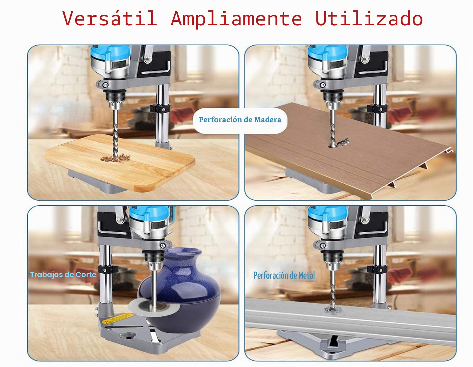 Soporte De Prensa De Taladro Para Banco De Trabajo EléCtrico, Abrazadera Universal Para Banco De Trabajo PerforacióN Soporte De Prensa De Taladro Manual Soporte Herramientas EléCtricas Accesorios