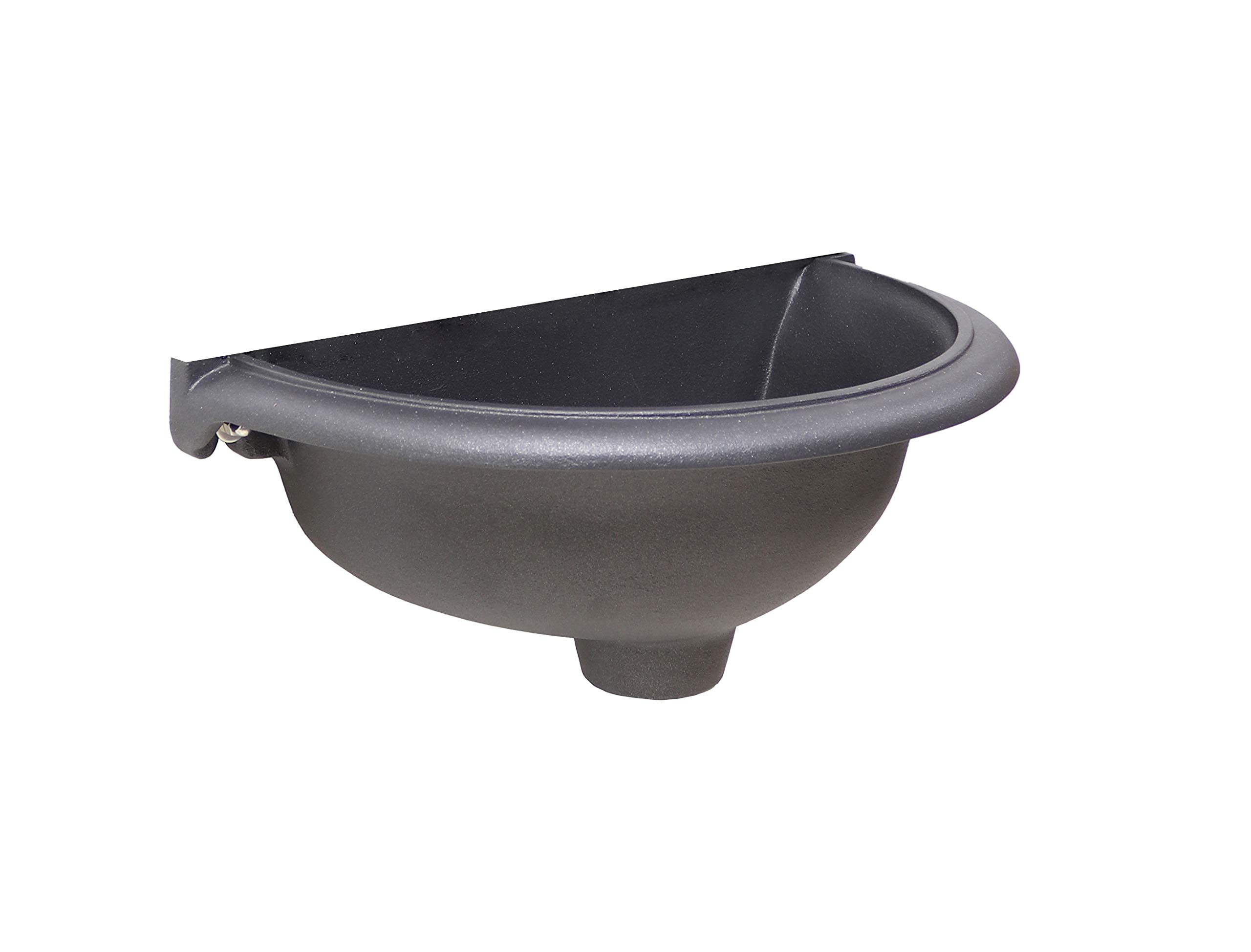 Fontana A Muro In Ghisa Per Esterno - Lavandino Da Giardino, Grigio - Foto 6