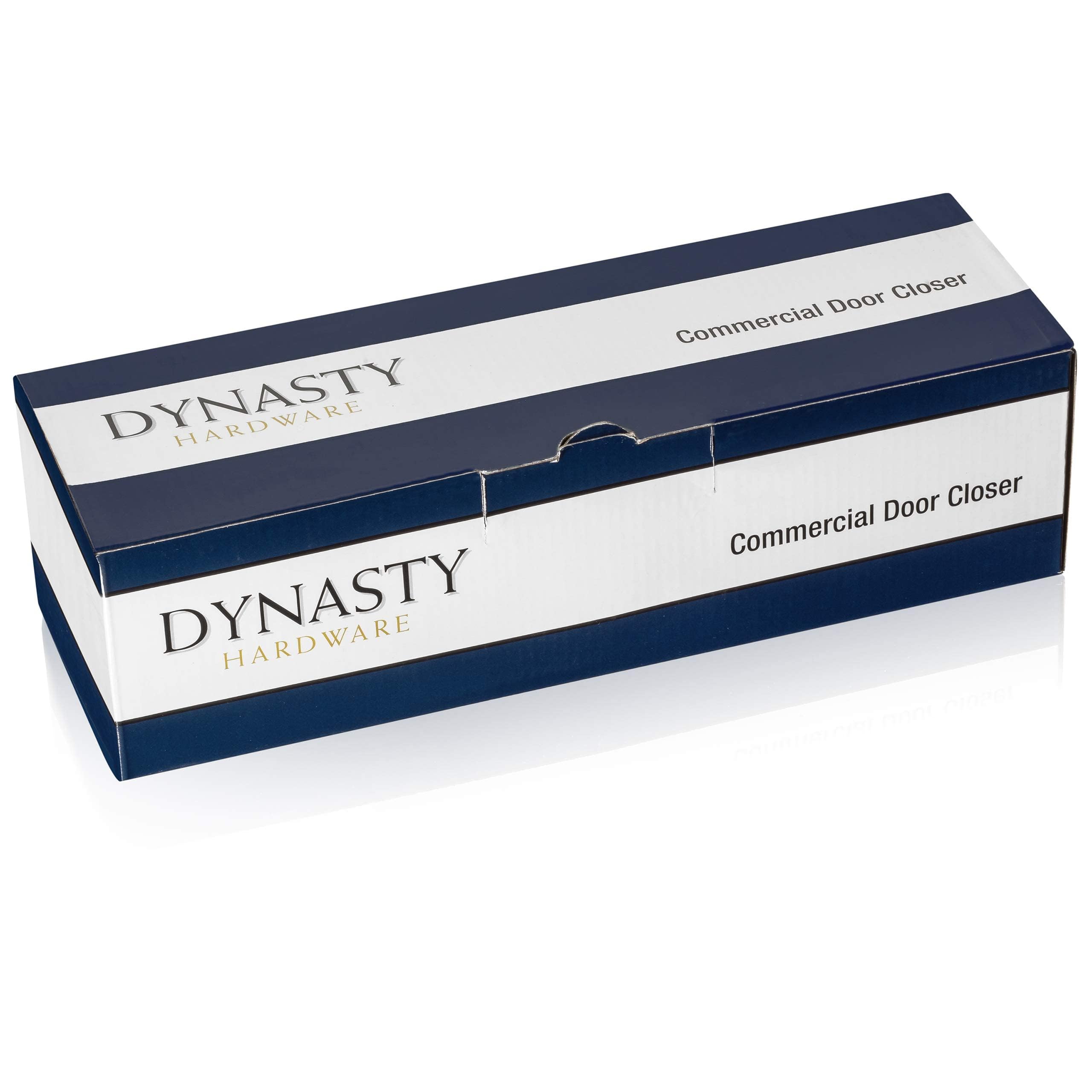 Dynasty Hardware 4000-DURO Samozamykacz do drzwi klasy komercyjnej, rozmiar 4, sprężyna, Duronotic/brązowy