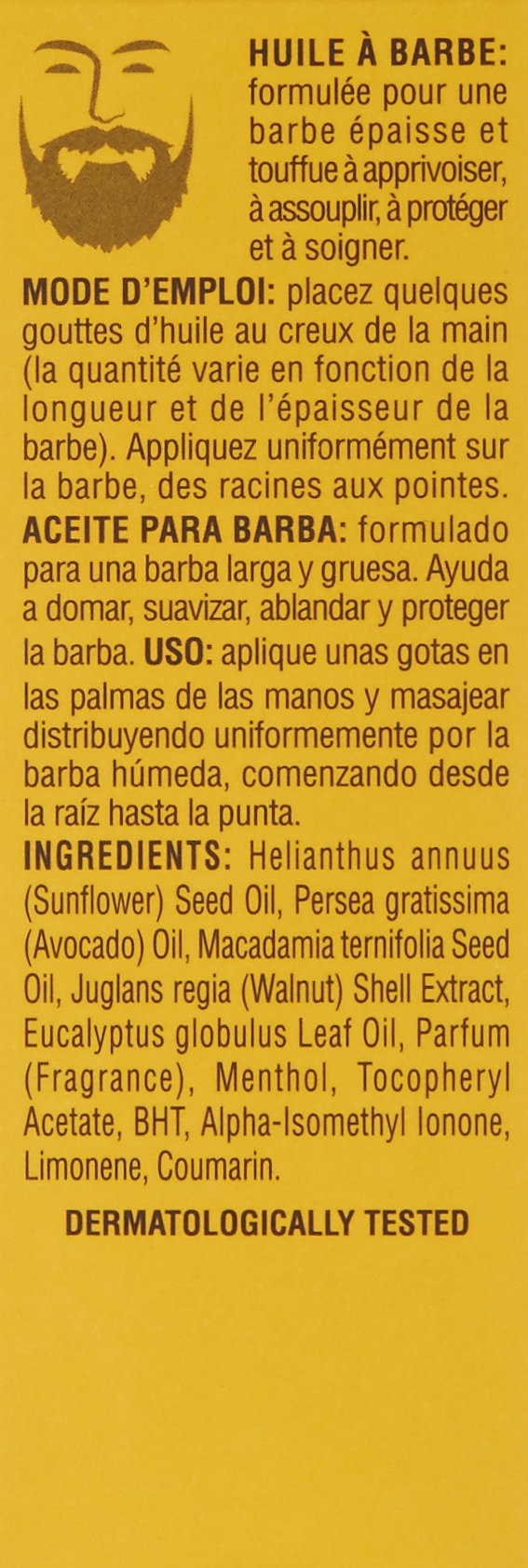 Proraso Huile à barbe Wood & Spice, 30 ml, Soin visage homme qui lisse et protège, Huile pour barbe longue et broussailleuse, Fabriquée en Italie (Lot de 2)