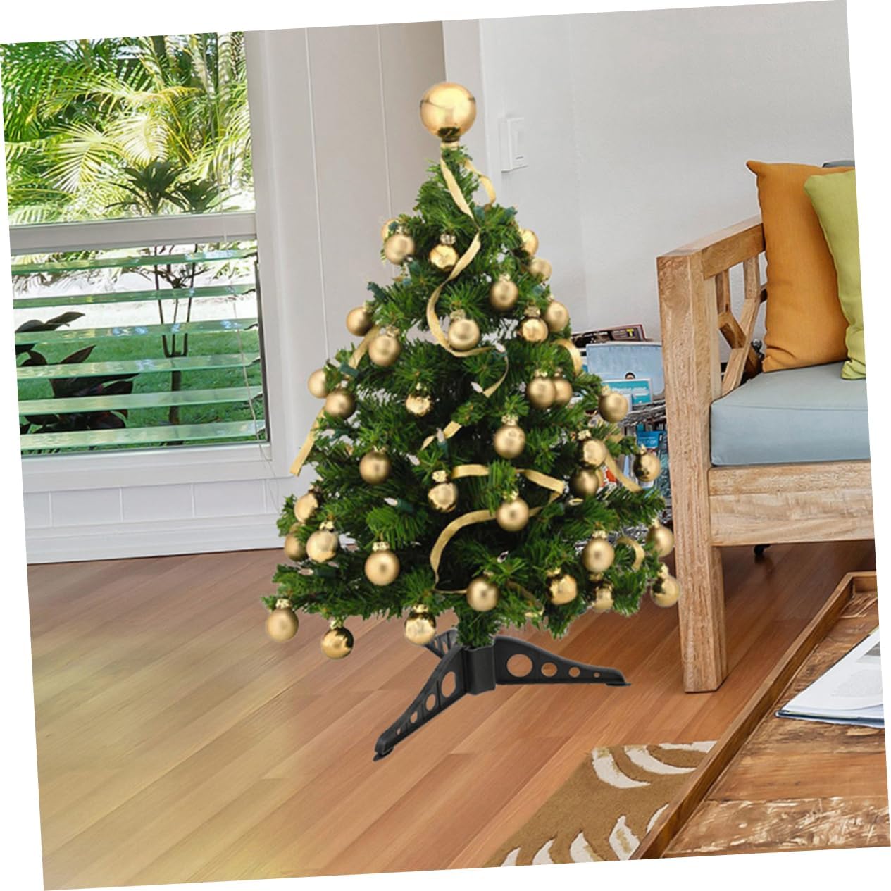 15pcs Christmas Tree Stand Sturdy Base for Artificial Trees Easy Installation Compact Design for Holiday Decor