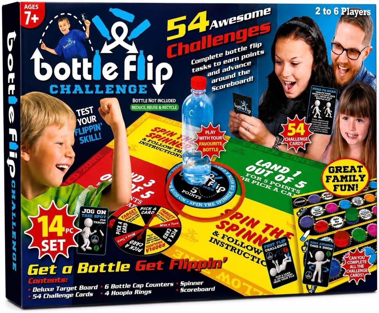 PMS Bottle Flip Challenge Set | 1 Set
