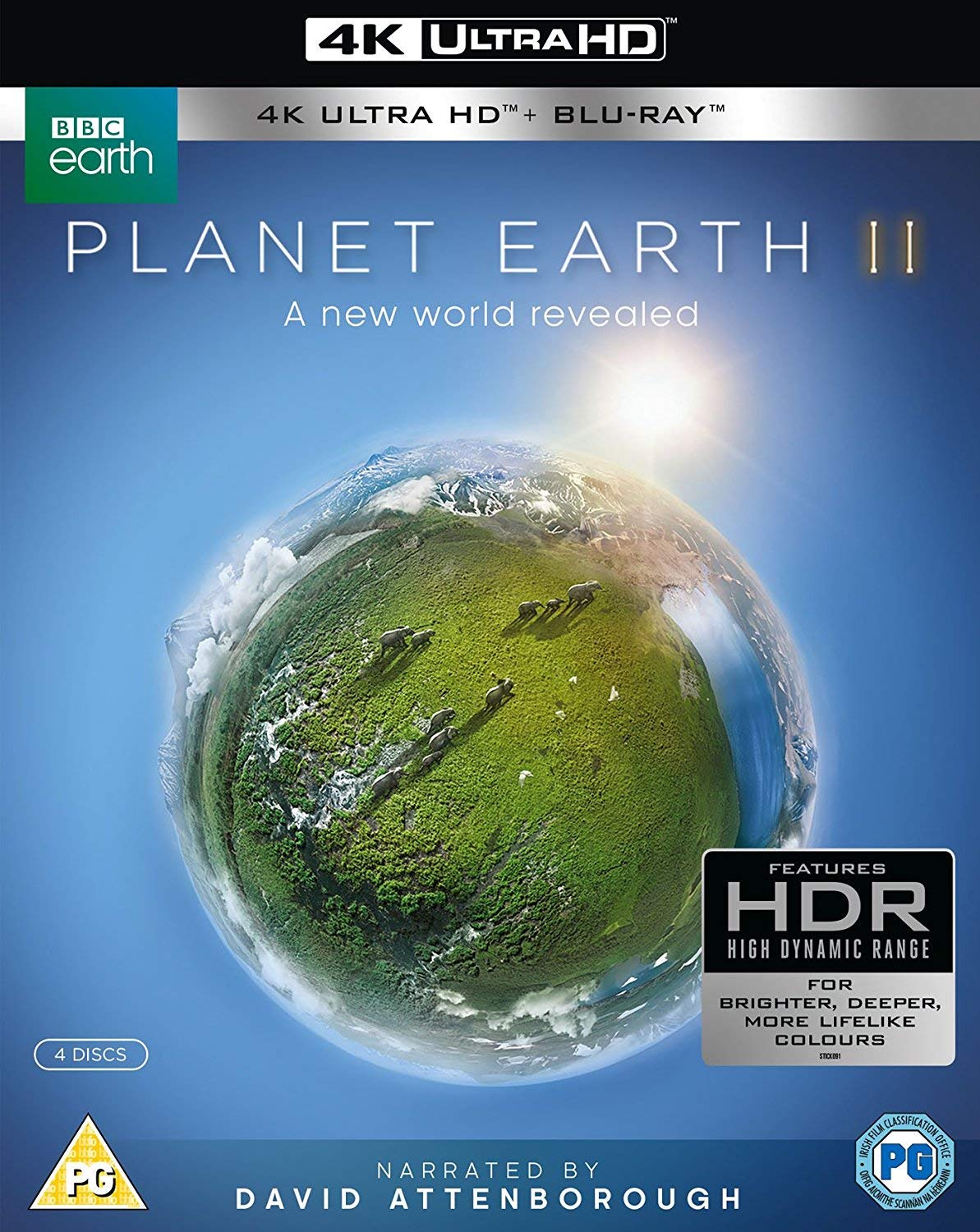 Planet Earth II - Blu-Ray 4K Ultra HD avec Sir David Attenborough