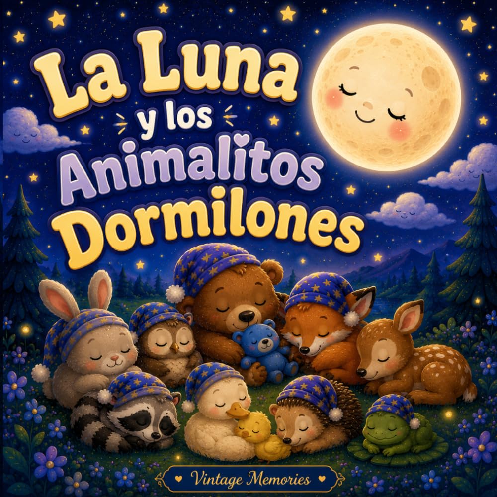 La Luna Y Los Animalitos Dormilones (Cuentos Cortos Para Dormir)
