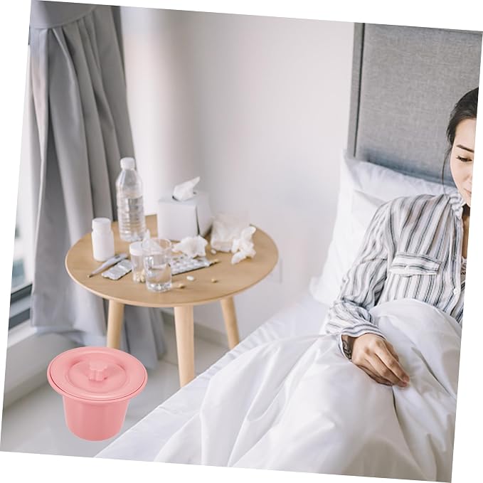 Orinal portátil para niños y niñas, orinal para entrenamiento en el uso del baño, orinal para acampar, recipiente de orina reforzado miniatura 4