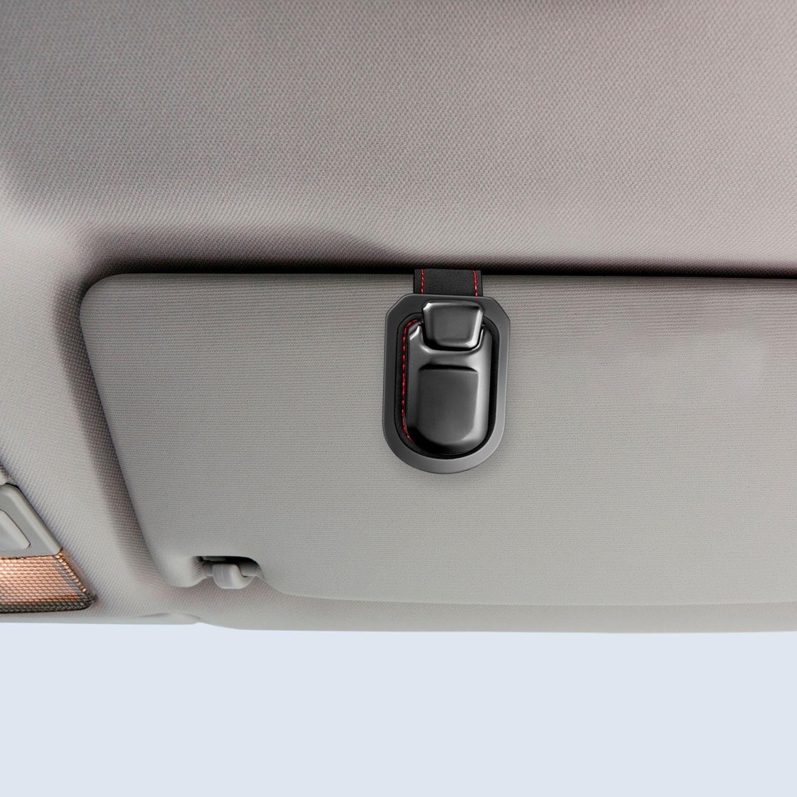 6 Pezzi di Clip a Gancio per Occhiali Da Auto, Custodia per Parasole, Organizer per Occhiali Da Sole, Custodia per Auto, Protezione per, 5 pezzi