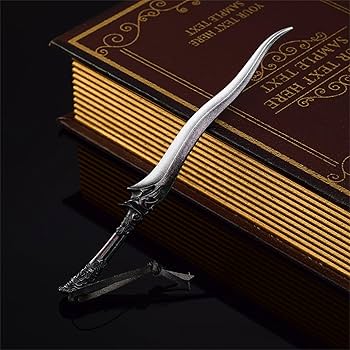 Amazon.co.jp: 【bulzuri】スカイリム V 黒檀のダガー 21cm 短剣 武器