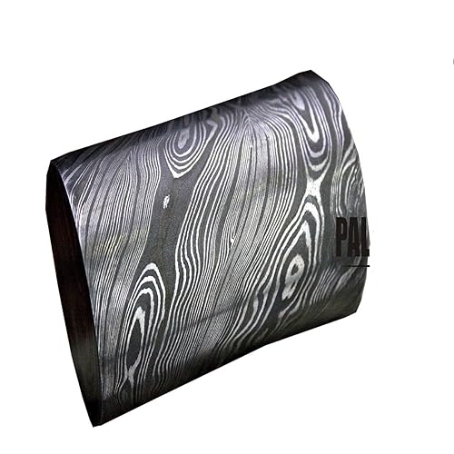 Miniatura 4 de Palanquilla redonda de acero de Damasco 8686 de 1 pulgada x 10 pulgadas para la fabricación de cuchillos y otros propósitos