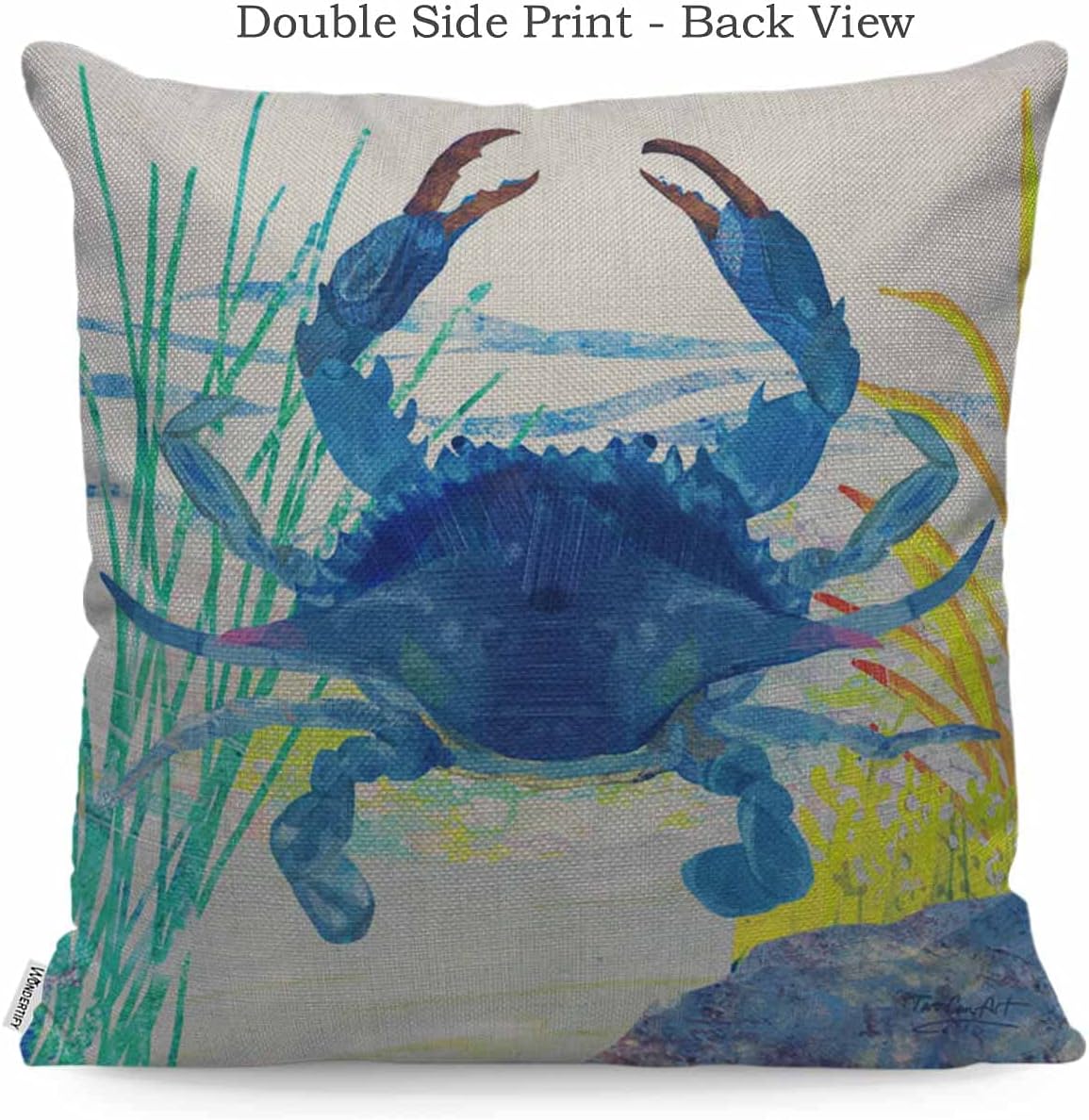 crab pillow covers
