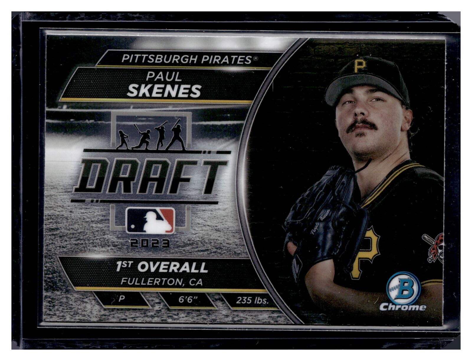 Amazon.com: 2023 Topps Bowman Chrome Paul Skenes #BDN-7 Draft 