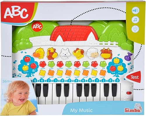 Vista 2 de Simba 104018188 - Teclado de nivel ABC 11.0 x 15.4 in