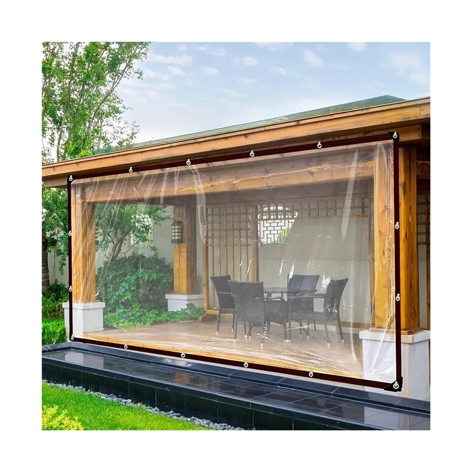 Bâche transparente pour serre et potager bâche d'isolation hivernale