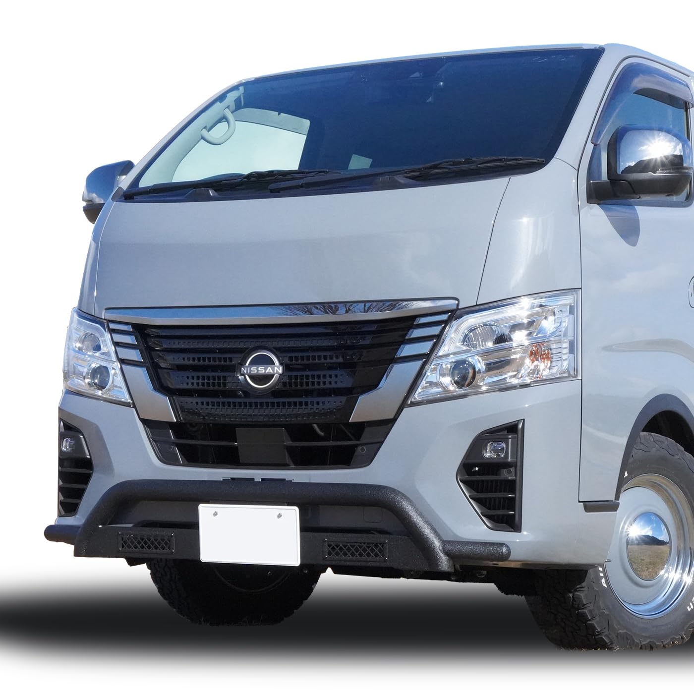 Amazon | 日産 NV350 キャラバン バンパー バンパーガード フロント