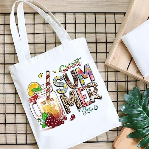 Miniatura 3 de Calcomanías de verano para planchar, estilo playa, parches para planchar, girasoles, palmeras, frutas, tema tropical, parches de prensa de calor