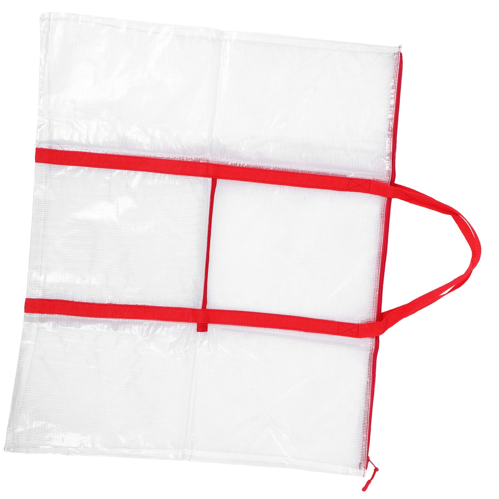 HONMEET Bolsa para Tablero de Dibujo con Asas, Material Plástico Transparente, Diseño Práctico y Compartimento Separado para Organizar Creaciones Artísticas y Carteles