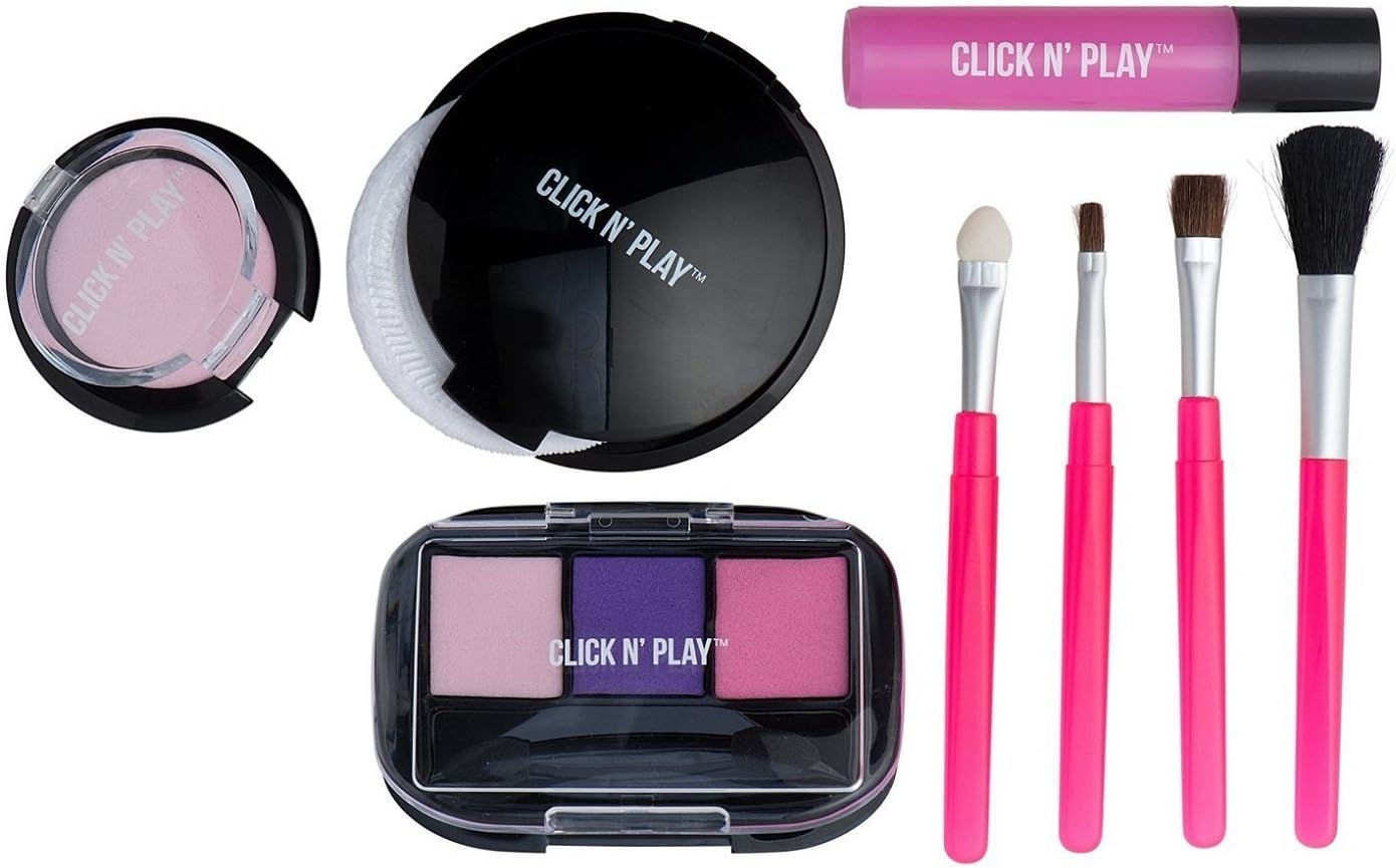 Click N' Play Pretend Play Cosmetic and Makeup Set : Toys & Games