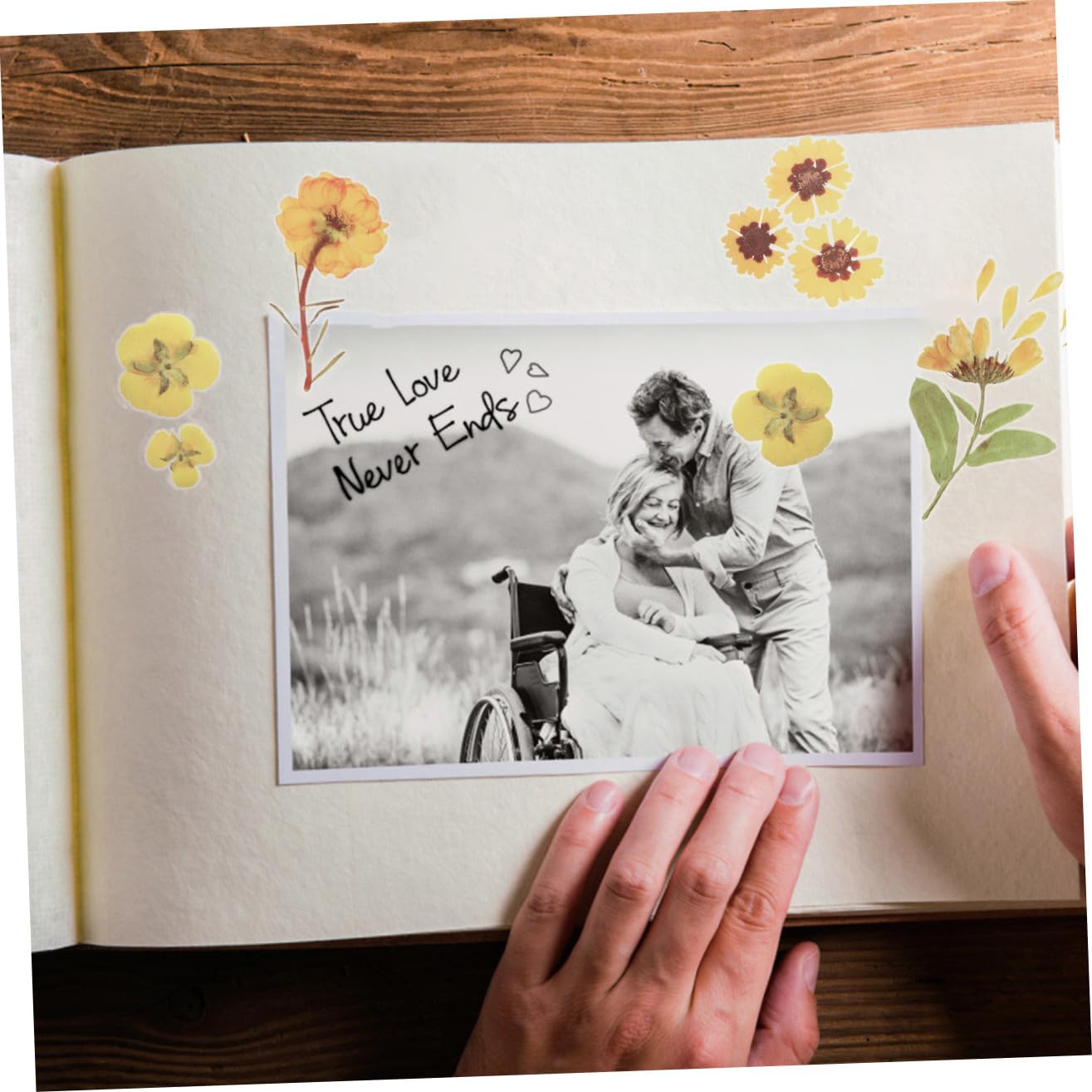 Operitacx 12sets Adesivi Floreali Per Laptop Stickers Pet Per Diario e Scrapbooking Design Fresco Di Piante Decorazione Per Album e Note Vivid Flower Patterns