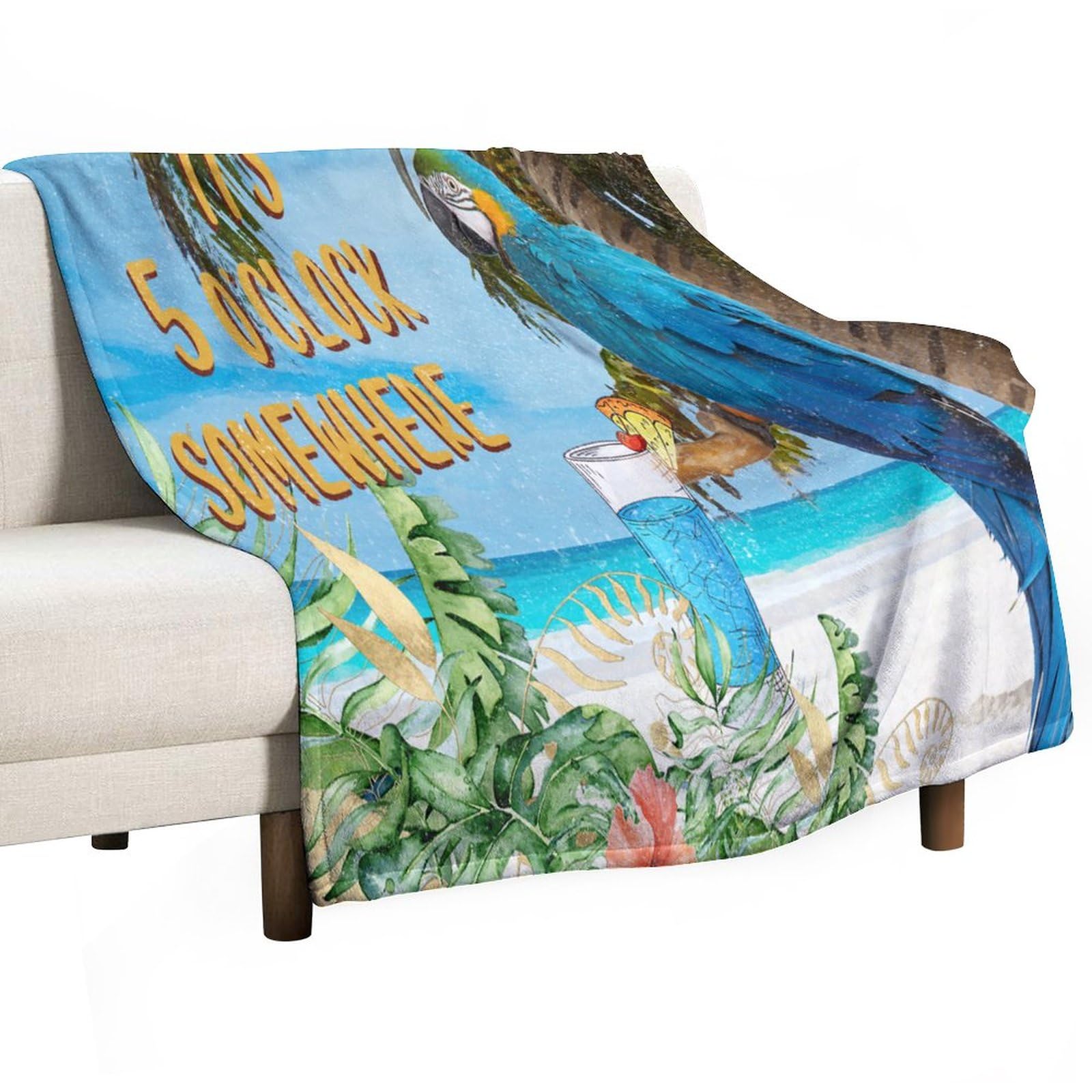 Couverture de lit confortable polaire contre les frissons nocturnes