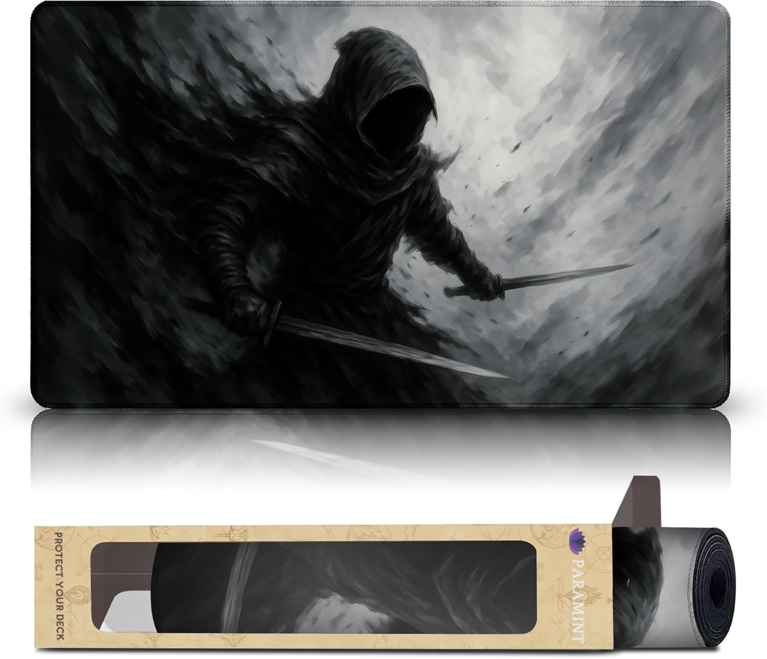 Night Reaver (Stitched) - MTG Playmat - Compatible with Magic The Gathering Playmat - Play MTG, YuGiOh, TCG - Original Play Mat Art Designs & Accessories