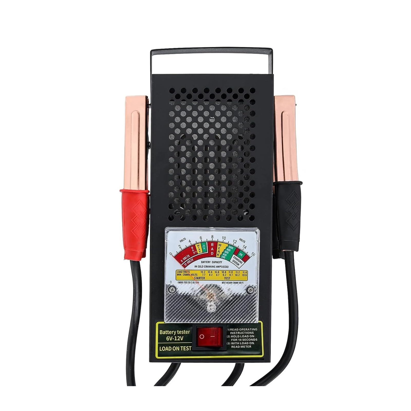 6/12V Battery Load Tester Car Automotive Voltage Alternator