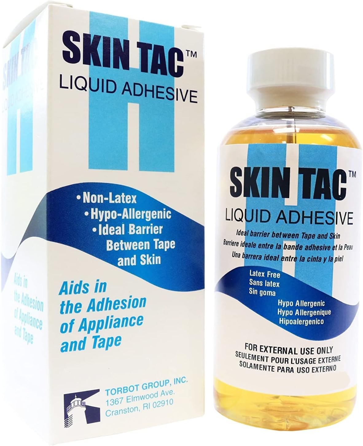 Buy Torbot Skin Tac "H" Adhesive Barrier 8 oz Liquid Form Latex