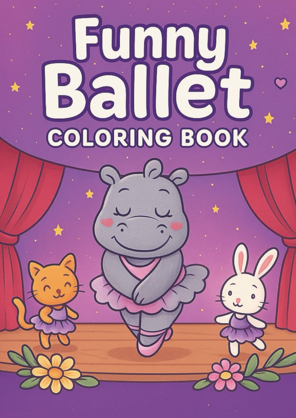 Funny Ballet: The cutest coloring book ever!